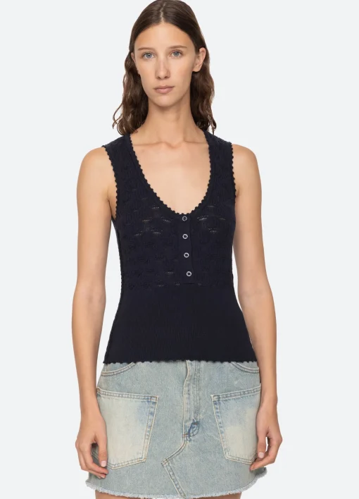 Sea New York Mila Tank|Women Tops|Sweaters