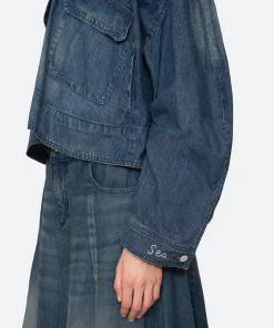 Sea New York Amari Shirt Jacket|Women Outerwear