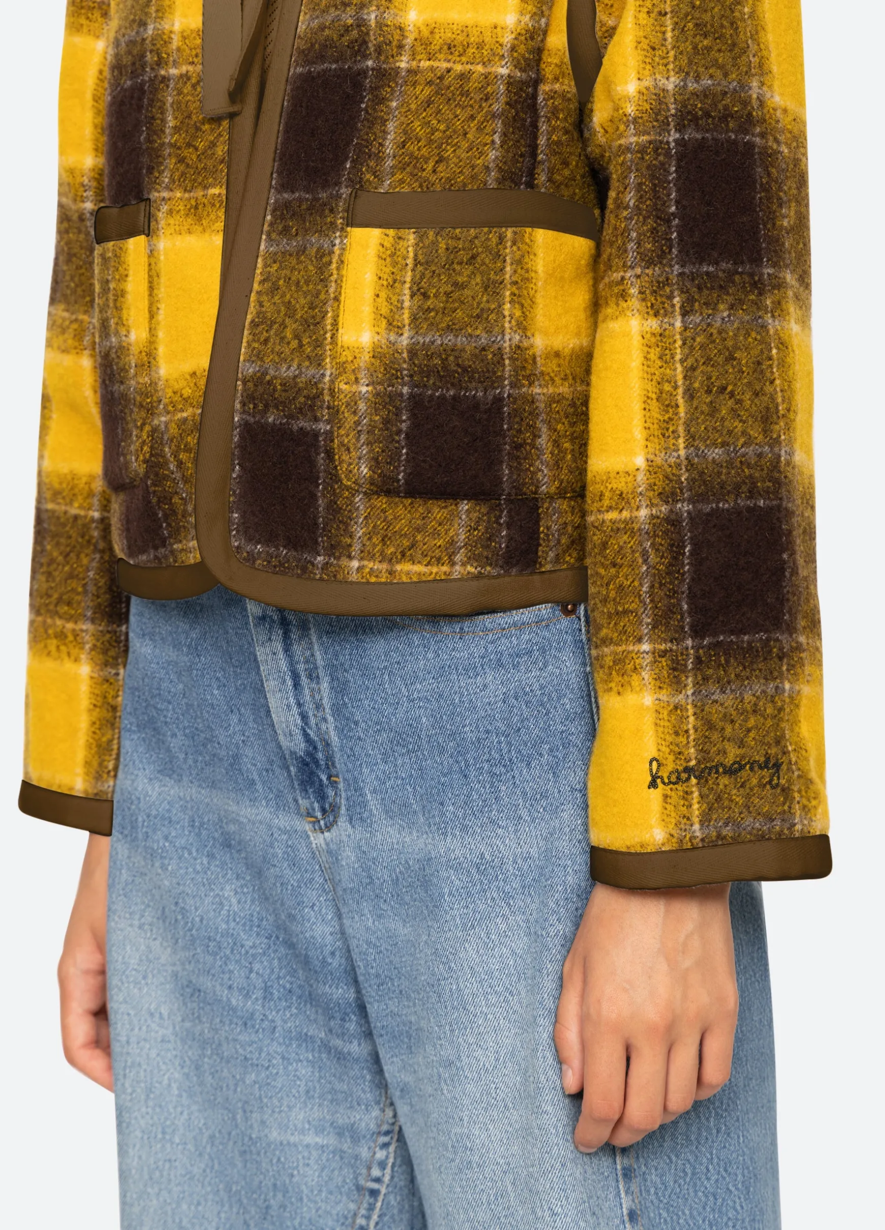 Sea New York Amber Tie Front Jacket|Women Outerwear