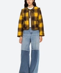 Sea New York Amber Tie Front Jacket|Women Outerwear