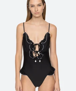Sea New York Camille Ruffle One Piece|Women Swimwear