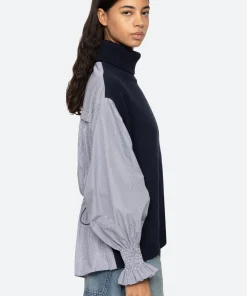 Sea New York Devana Combo Sweater|Women Tops|Sweaters