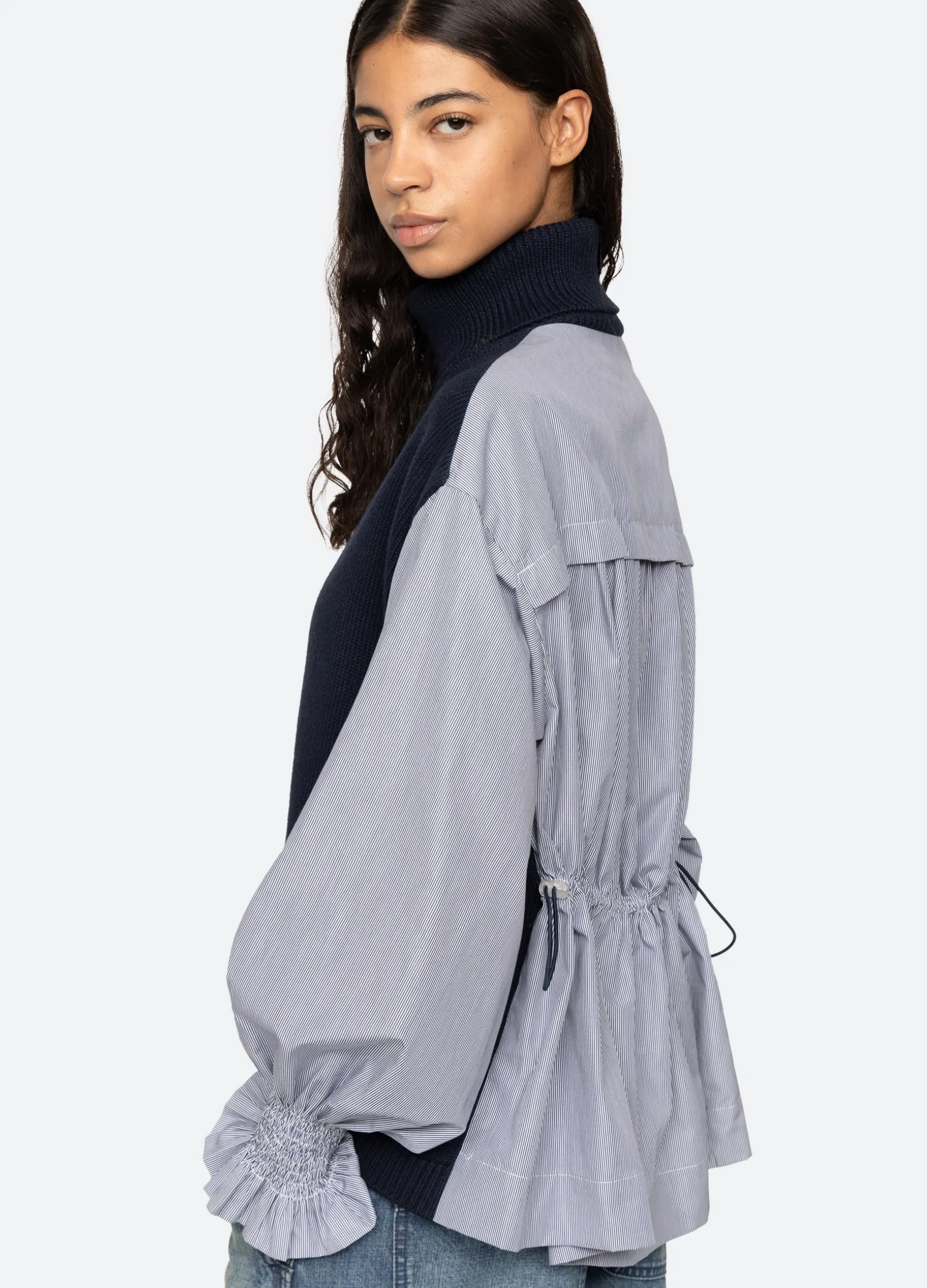 Sea New York Devana Combo Sweater|Women Tops|Sweaters