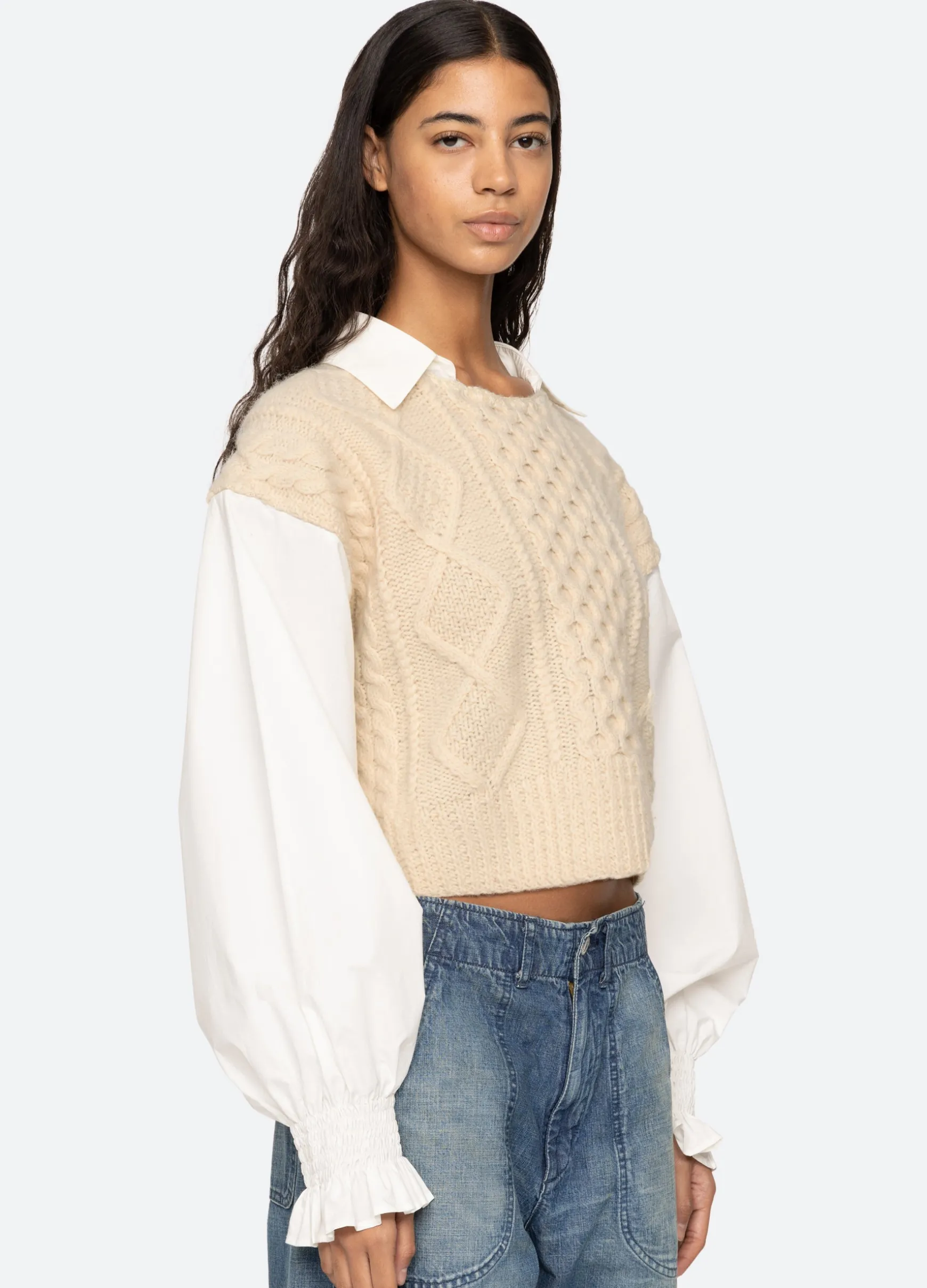 Sea New York Devana L/S Sweater|Women Sweaters|Tops