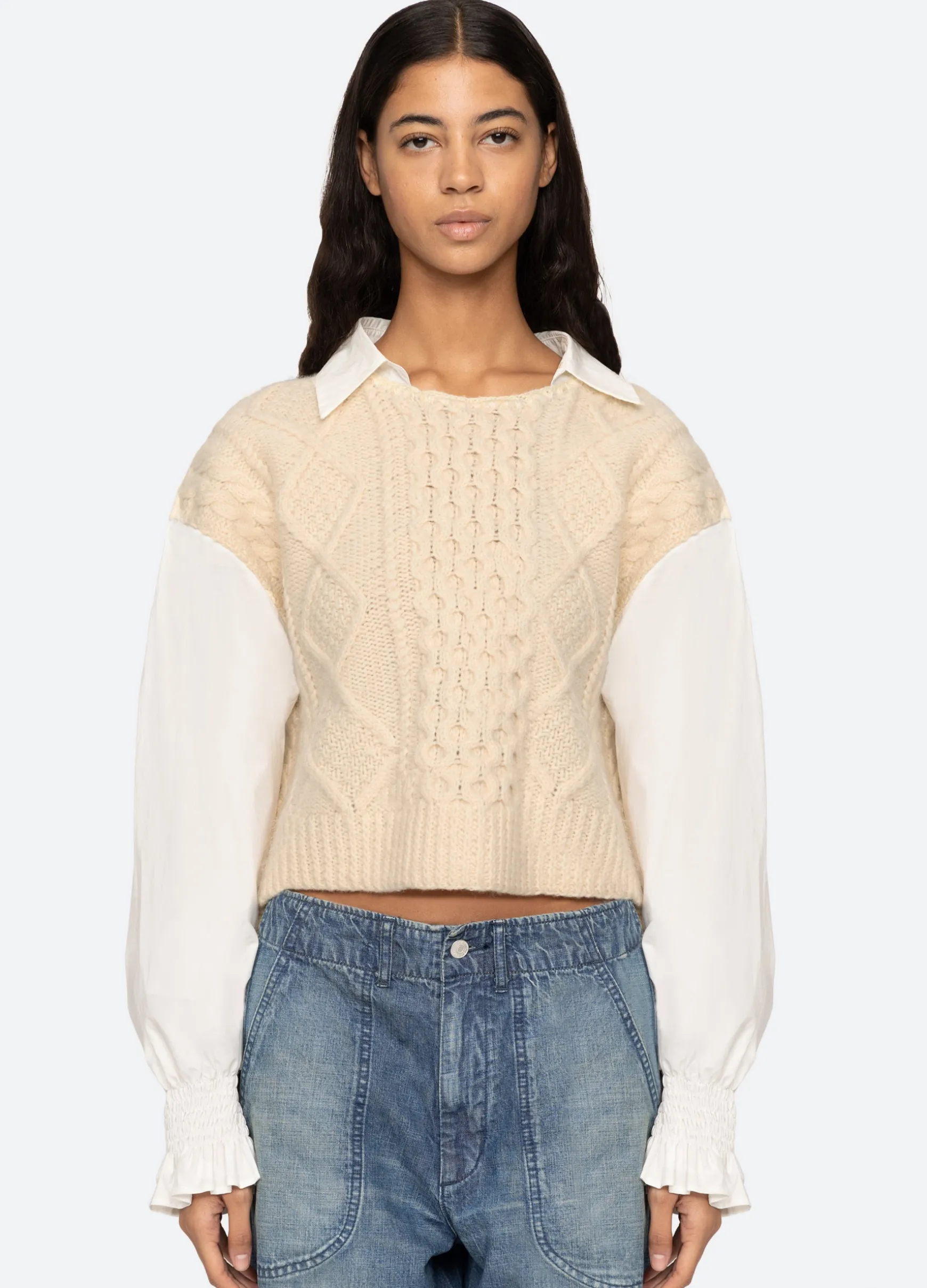 Sea New York Devana L/S Sweater|Women Sweaters|Tops
