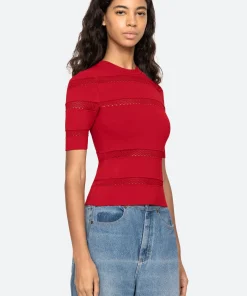 Sea New York Devon S/S Top|Women Sweaters|Tops