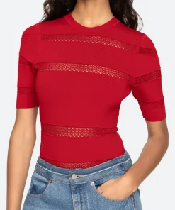 Sea New York Devon S/S Top|Women Sweaters|Tops