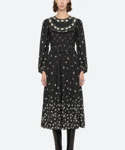Sea New York Elizabeth L/S Dress|Women Dresses
