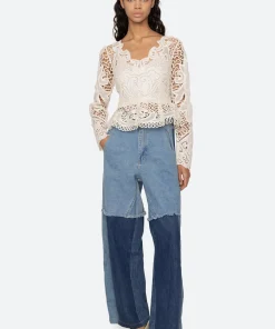 Sea New York Gianna L/S Top|Women Tops