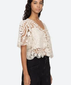 Sea New York Gianna Tie Top|Women Tops