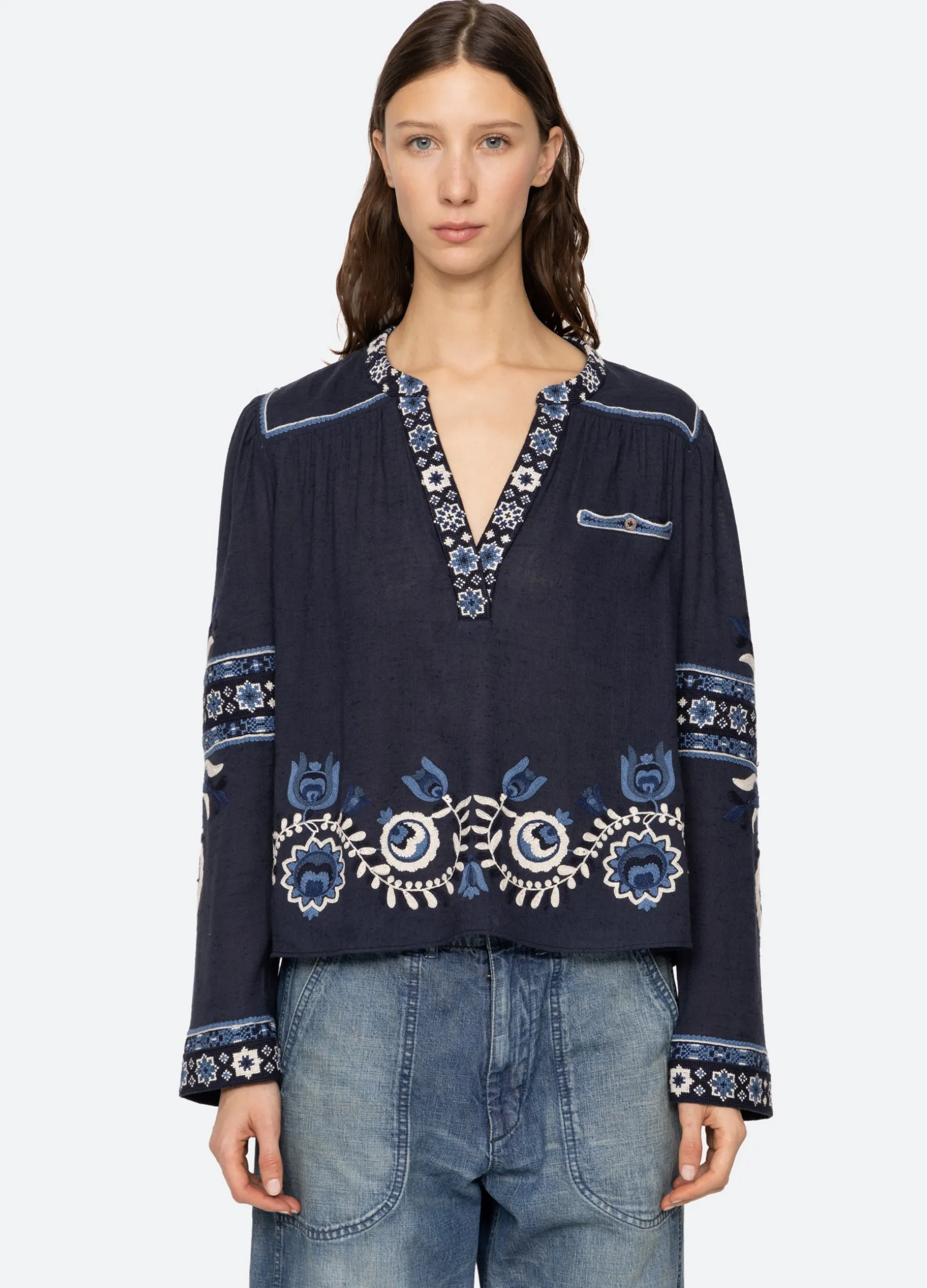 Sea New York Inga L/S Top|Women Tops