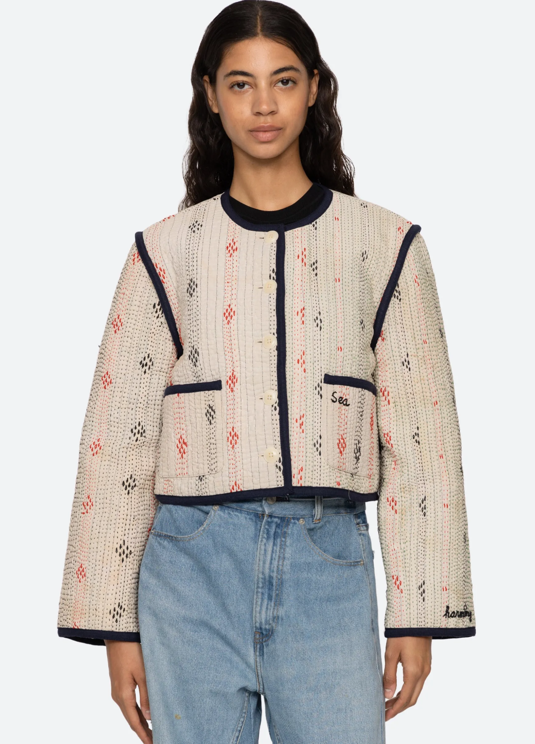 Sea New York Kantha Jacket|Women Outerwear