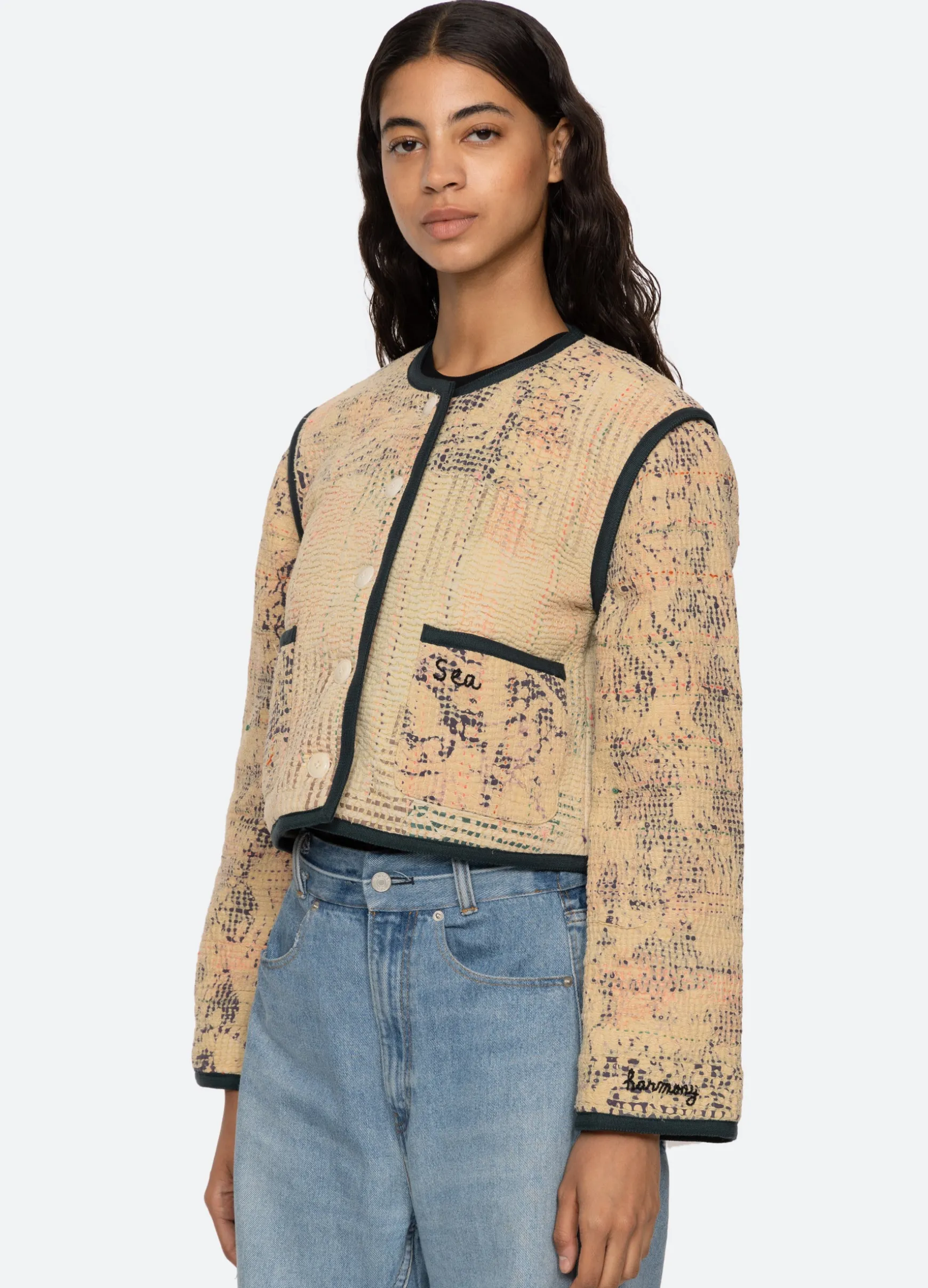 Sea New York Kantha Jacket|Women Outerwear