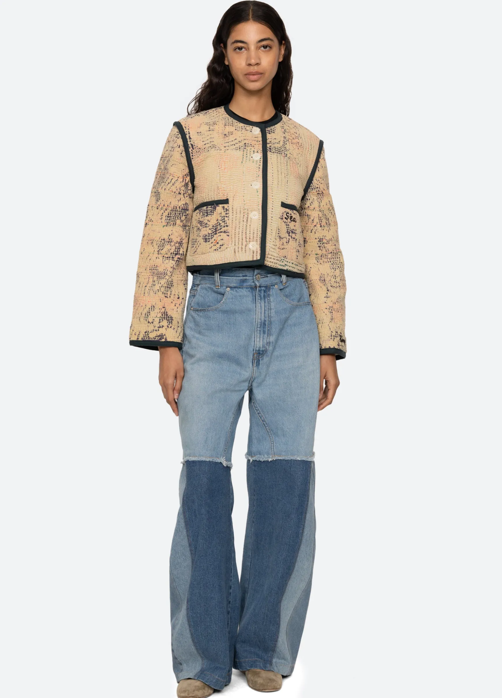 Sea New York Kantha Jacket|Women Outerwear