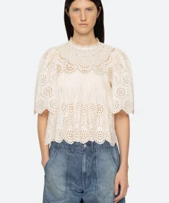 Sea New York Lainey S/S Top|Women Tops