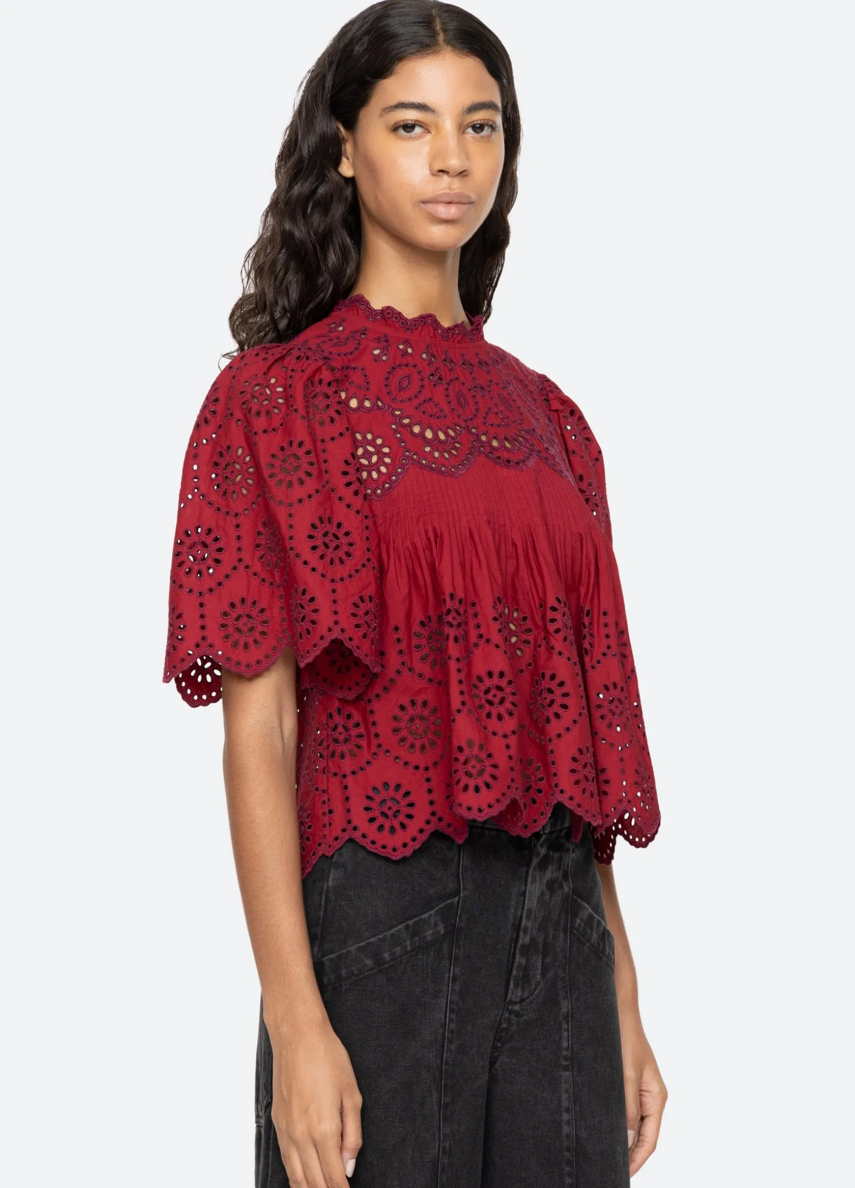 Sea New York Lainey S/S Top|Women Tops