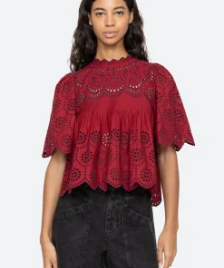 Sea New York Lainey S/S Top|Women Tops