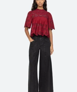 Sea New York Lainey S/S Top|Women Tops
