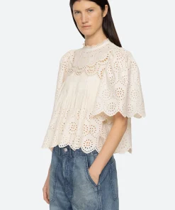 Sea New York Lainey S/S Top|Women Tops