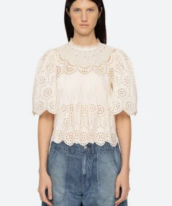 Sea New York Lainey S/S Top|Women Tops