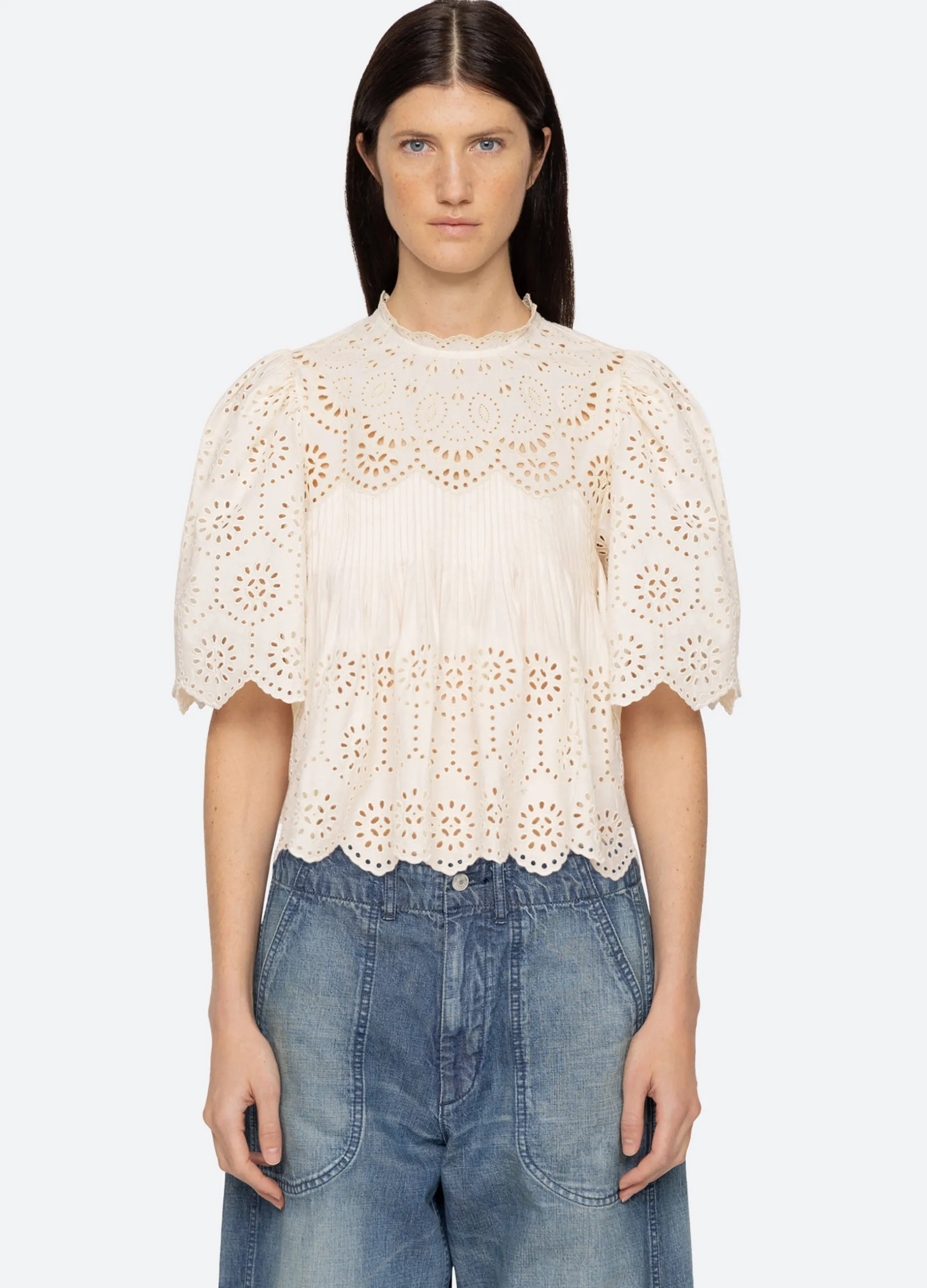Sea New York Lainey S/S Top|Women Tops