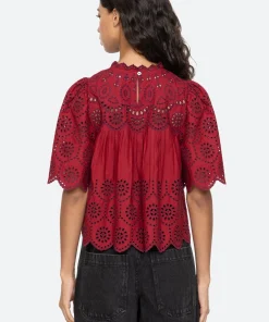 Sea New York Lainey S/S Top|Women Tops