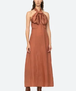 Sea New York Risa Halter Dress|Women Dresses