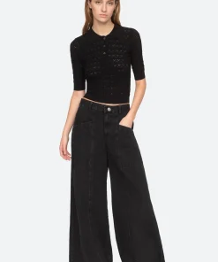 Sea New York Rue Polo Sweater|Women Sweaters|Tops