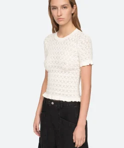 Sea New York Rue S/S Sweater|Women Sweaters|Tops