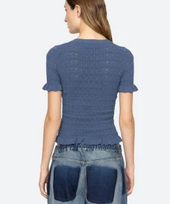 Sea New York Rue S/S Sweater|Women Sweaters|Tops