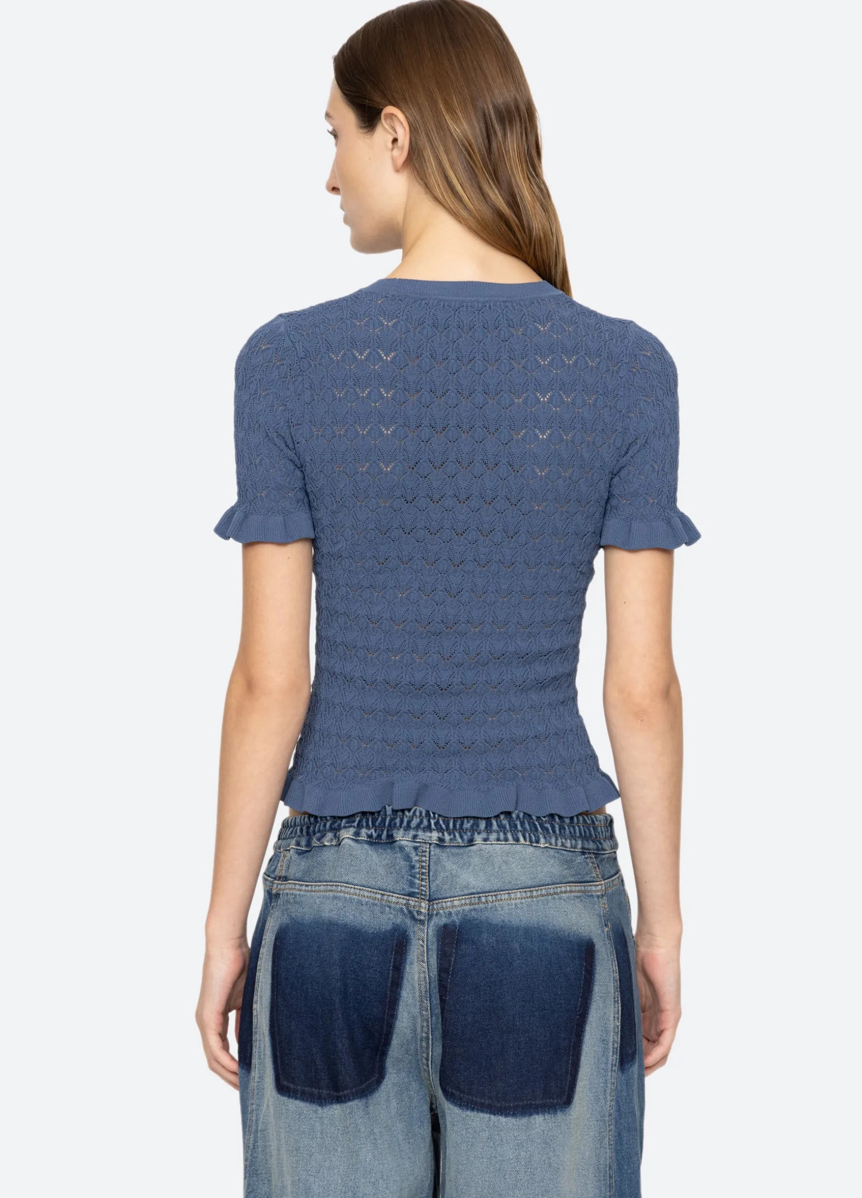 Sea New York Rue S/S Sweater|Women Sweaters|Tops