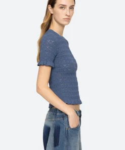 Sea New York Rue S/S Sweater|Women Sweaters|Tops