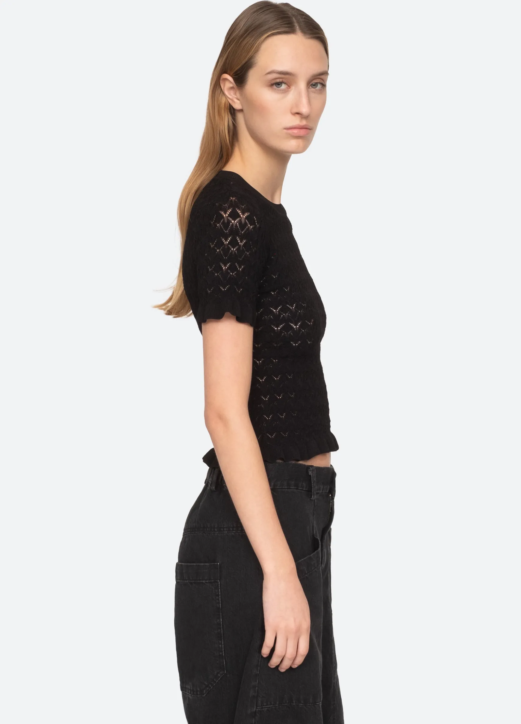 Sea New York Rue S/S Sweater|Women Sweaters|Tops