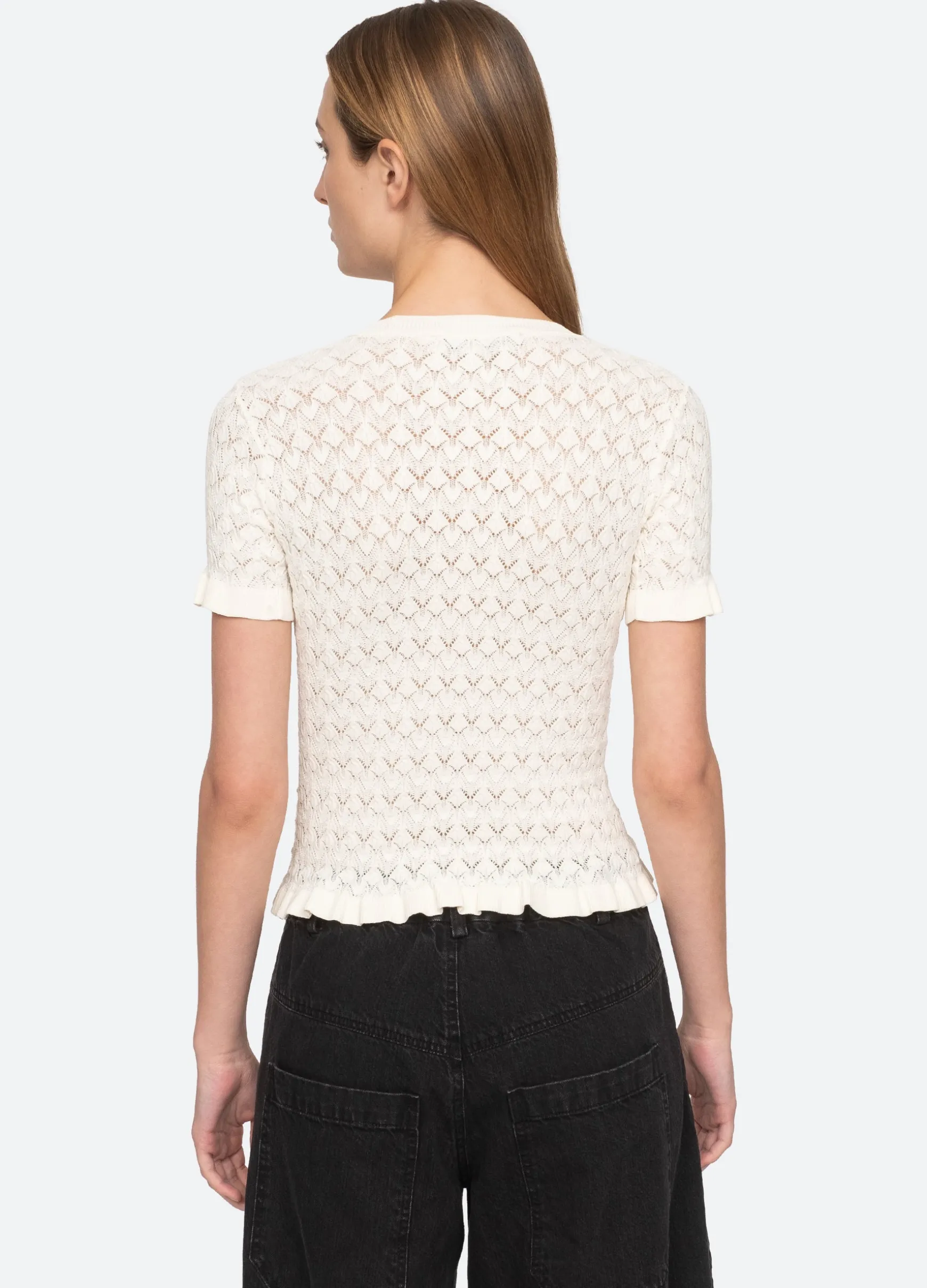 Sea New York Rue S/S Sweater|Women Sweaters|Tops