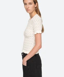 Sea New York Rue S/S Sweater|Women Sweaters|Tops