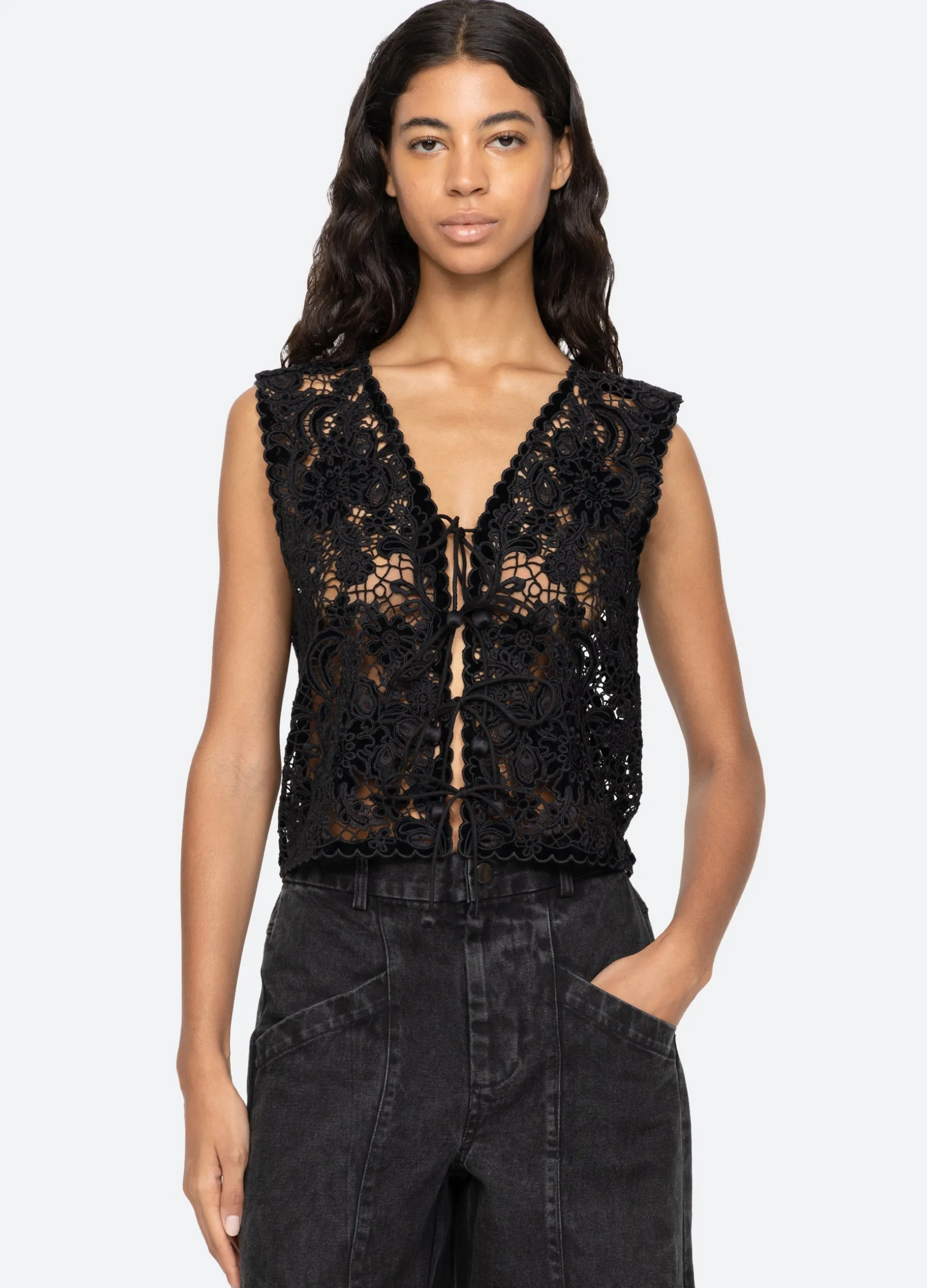 Sea New York Sabine Vest|Women Tops