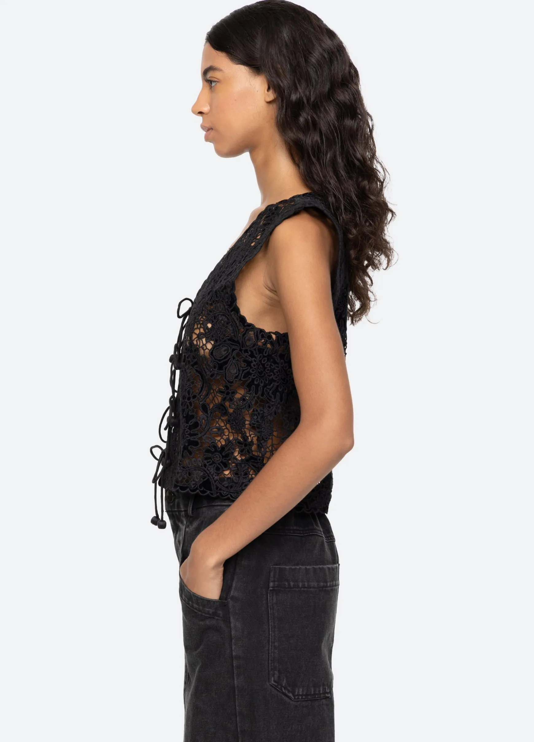 Sea New York Sabine Vest|Women Tops