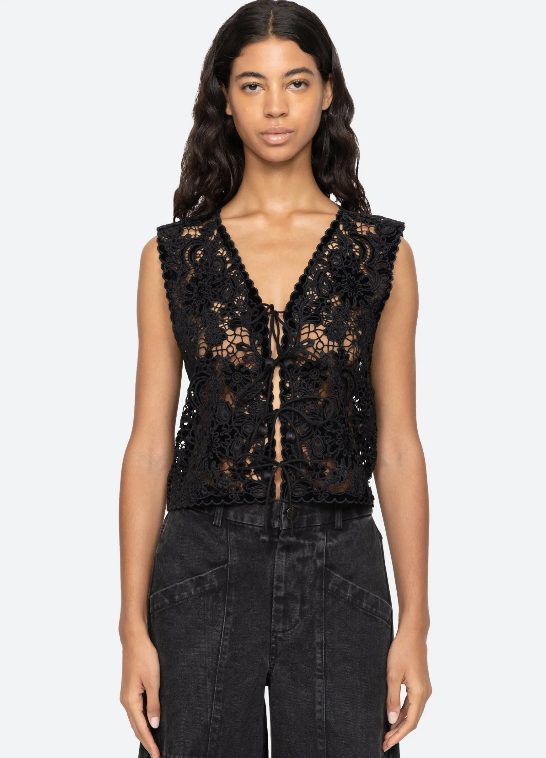 Sea New York Sabine Vest|Women Tops