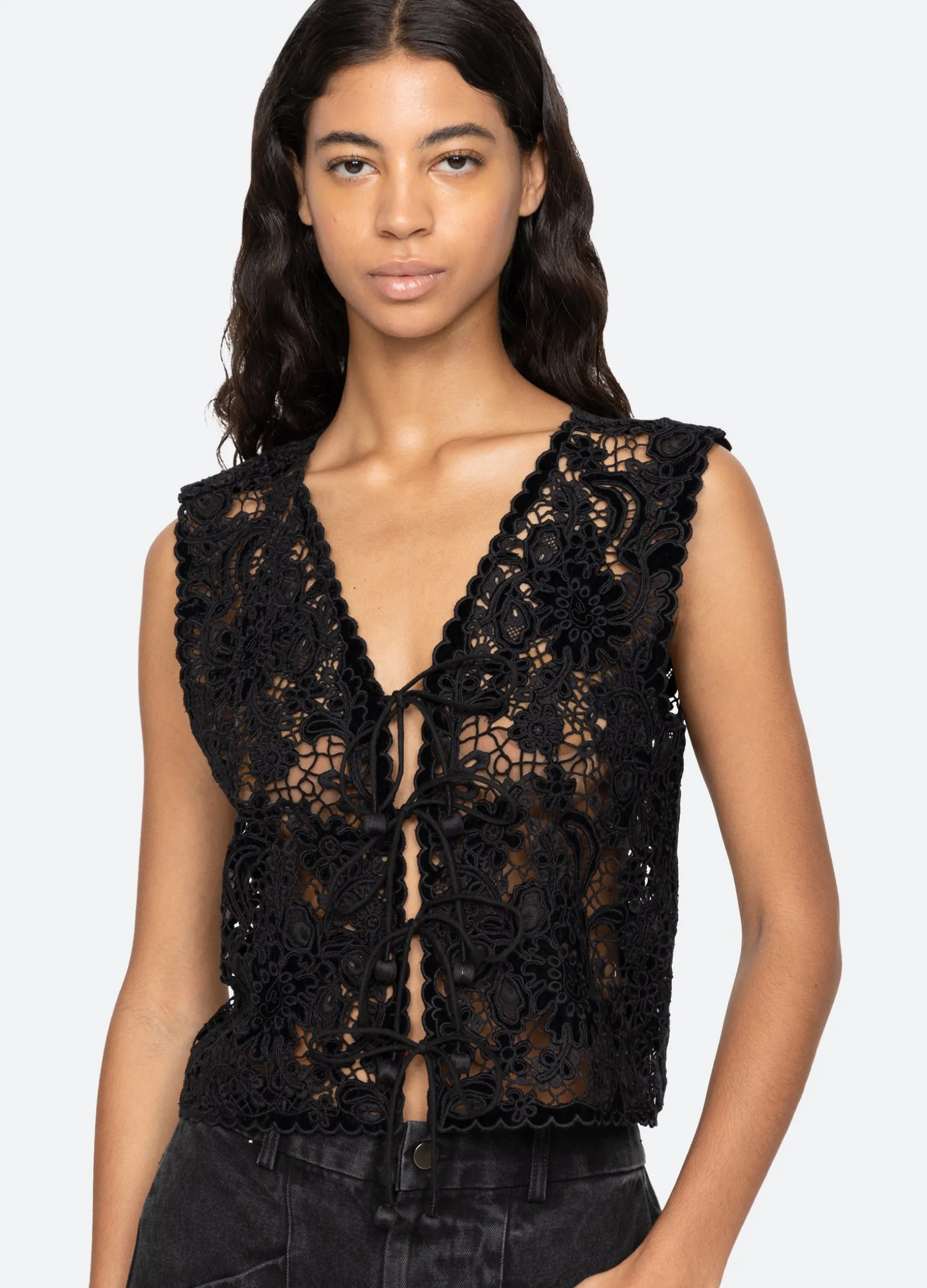 Sea New York Sabine Vest|Women Tops