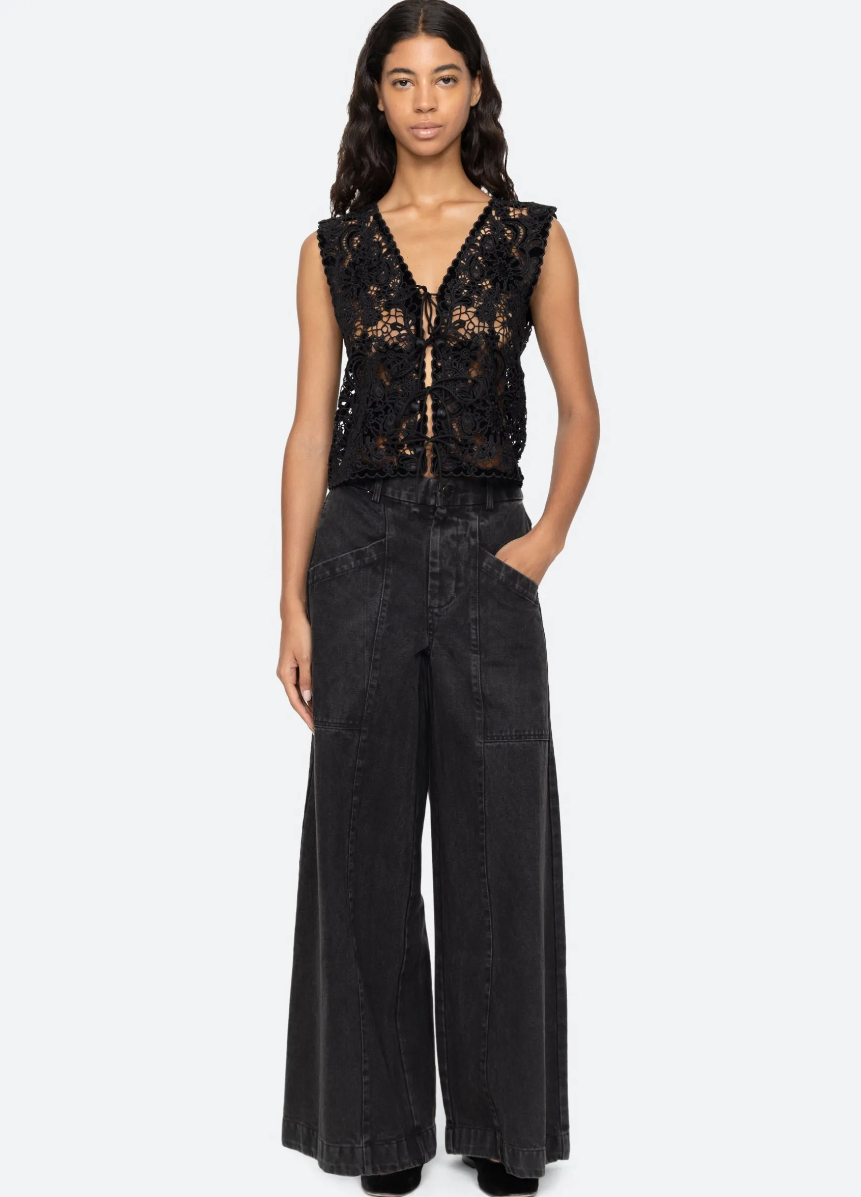 Sea New York Sabine Vest|Women Tops