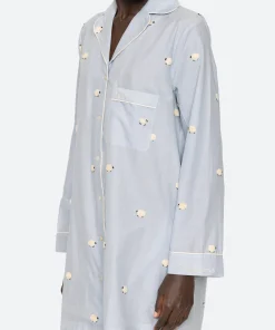 Sea New York Sheep Night Shirt|Women Sleepwear