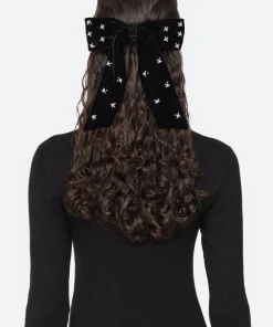 Sea New York Velvet Bow Clip|Women Accessories